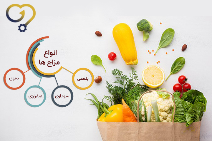 رعایت رژیم متناسب با مزاج